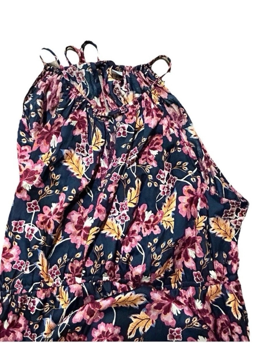 Women’s Old Navy Floral Maxi Dress Size XXL Summer Warm Weather - Picture 3 of 4